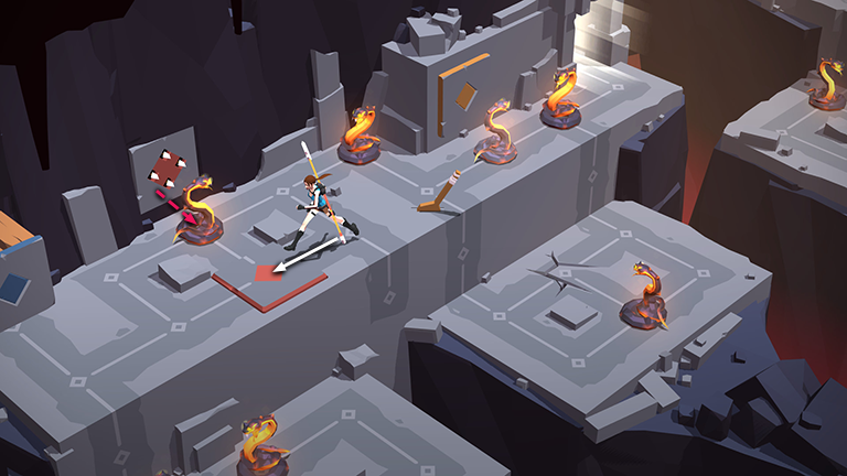 Lara Croft GO screenshot