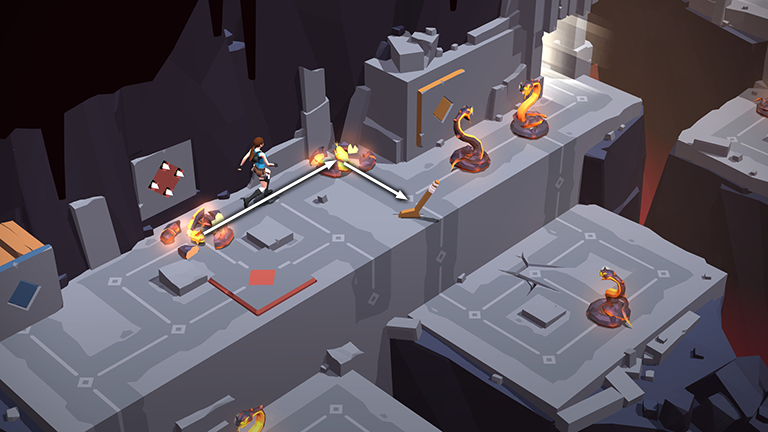 Lara Croft GO screenshot